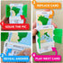 100 PICS Countries of The World Travel Game - Flash Cards with Slide Reveal Case for Kids and Adults, Ages 6+