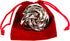 Vortex Hanayama Puzzle, Level 6 Difficulty, Bonus RED Velveteen Pouch Included