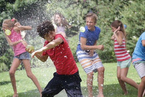 Bunch O Balloons Instant Water Balloons, Blue (3 bunches – 100 Total Water Balloons)