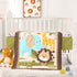Set, Set 3-Piece Set, Sets Wowelife Safari Crib Bedding Mini Crib Bedding Boy Mini Crib Comforter Nursery Bedding