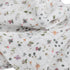 Little Unicorn Garden Bees Cotton Muslin Swaddle Blanket, 100% Cotton, Large 47” x 47”, Machine Washable
