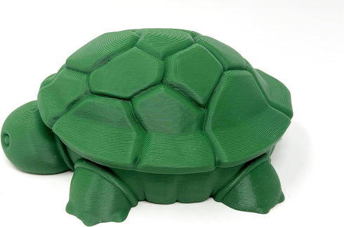 6 6 Munnygrubbbers - Mini Desktop Turtle Sand Box - x in - Stress Relief - Made in USA - Includes Moldable Play Sand