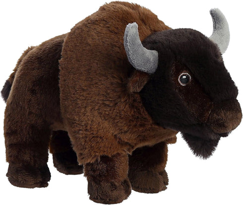9 Inches Aurora Responsibly Made Eco Nation Bison Stuffed Animal - Ideal for Playtime Adventures - Perfect