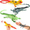 13.5 Inch Lizard Toy with Sound - Colorful Plastic Fake Big Artificial Model Lizards for Educational Prop Party Favor