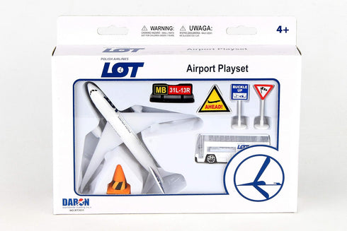 Daron LOT Polish Airport Play Set