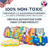 100% Non-Toxic Bathtub Numbers - Set of 27 pcs Fun Bath Foam Toys for Kids Girls Boys - Educational Puzzles