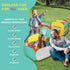 Kiddzery 5pc Playset Kids Play Tent for Toddlers, Toddler Jungle Gym with Ball Pit, Crawl Tunnel and Obstacle Course