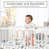 Bulldozer, Sweet Jojo Designs Fitted Baby Crib Sheets (Green Construction Truck) for Boys, Infant Nursery, Toddler Room