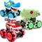 stargo 3 Pack Monster Truck Toy - Motion Activated Light-Up Cars for Toddlers