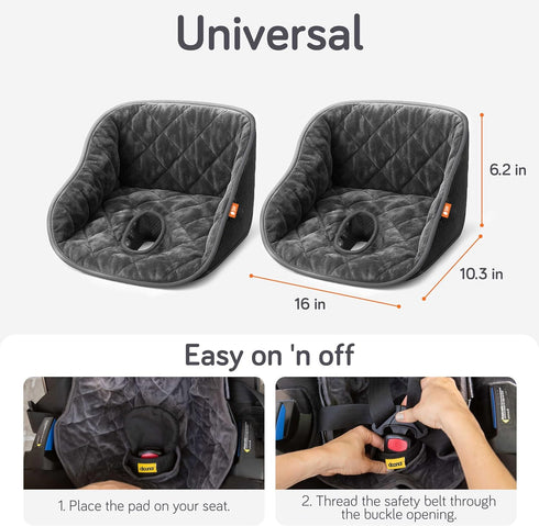 (2 Pack) Baby Uma Potty Training Car Seat Protector Leakproof Waterproof Car Seat Liner & Piddle Pads for Toddlers