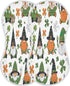 YETTASBIN St. Patrick's Day Gnome Muslin Baby Burp Cloth, Super Soft Absorbent Cotton Burp Rag Baby Bibs Feeding Cloth