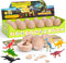 DoDoMagxanadu Dinosaur Eggs Excavation Kit - 12 Dino Eggs for Boys, STEM Party Favors for Ages 3-7+