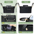 miss fong Universal Stroller Organizer with Insulated Cup Holder Stroller Caddy Baby Storage Bag with Adjustable Strap