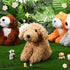 Sumind 8 Pcs Mini Plush Dogs Stuffed Animals Bulk, Assorted Cute 5 Inch Small Animal Plush Toys for Party Supplies