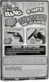 JA-RU Western Wild West Cap Gun Super Bang Action Bang Party Favors Supplies for Kids (1 Unit) 913-1A