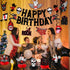 LARRAZABAL Rock and Roll Birthday Party Decorations, Music Themed Supplies Include Happy Birthday Banner and Centerpiece