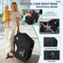 30 Backpack RAINSMORE Infant Car Seat Travel Bag for Airplane Compatible with All Nuna Pipa Car Seat and Base Chicco