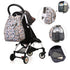 Backpack ECOSUSI Diaper Fully-Opened Baby Nappy Bag with Changing Pad Maternity Bag (Orange)