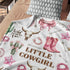 Pink Western Blanket, Western Decor for Nursery Room, Baby Blankets for Girls, Cowgirl Baby Blankets, Cowboy Baby