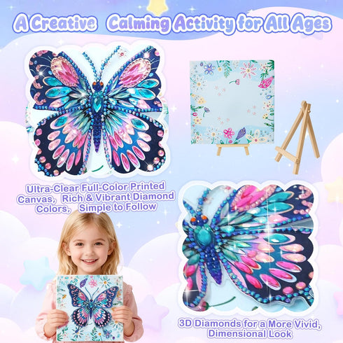 8-12, 6 7 8 9 10 11 12 Arts and Crafts for Kids Ages Diamond Art Kits for Kids, Birthday Gifts for Years Old Girl, Gem