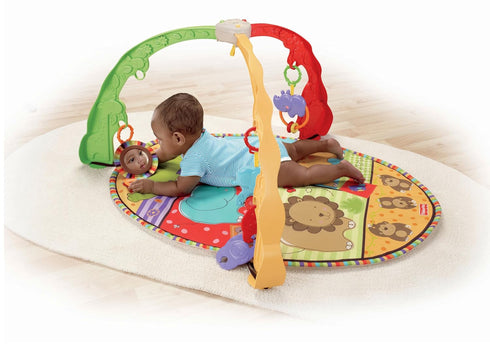 Fisher-Price Luv U Zoo Musical Mirror Gym - Engaging Playtime for Infants