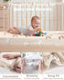 Nyessmee 52" 28", 2-Pack Baby Crib Sheets for Boys and Girls, Fitted Crib Sheets x Soft Breathable Microfiber Sheets