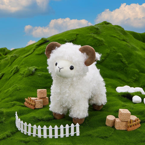 6-Pack Set 10 MaoGoLan Stuffed Farm Animal Bulk Plush Toys Soft Stuffed Animals for Kids, Girls - Party Decor
