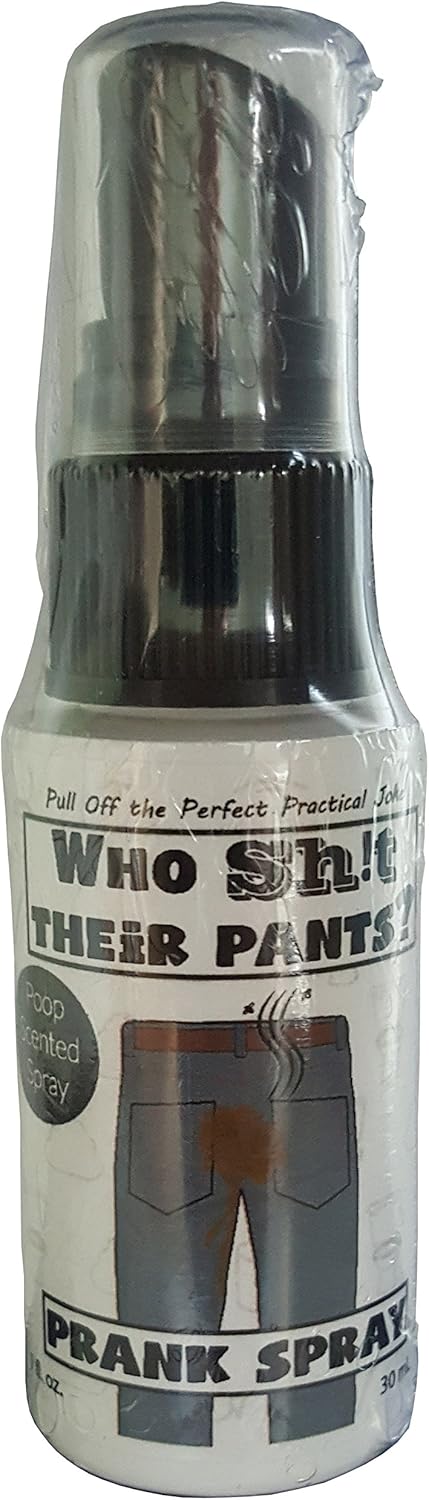 Who Sh.. Their Pants? Diarrhea Scented Fragrance Spray, 30ml, Ultra-Strong Realistic Poop Odor