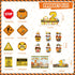 Mpanwen Construction Birthday Party Supplies for 2 Year Old Boy, 139 Pcs Dump Truck Decorations for Boys