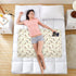 siphylline 52" 34" Cartoon Cute Fay Bird Extra Large Resuable Changing Pad Covers Highly Absorbent Bed Pad Changing