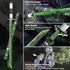 Demon Slayer Sword Building Set - 39in Sanemi Sword with Scabbard and Stand, Anime Katana Collectible for Kids 8+ (710