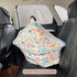Multi-use Carseat Covers Breastfeeding Cover - Stretchy Canopy Cover for Babies, Boys and Girls Shower Gifts