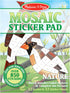 Melissa & Doug Mosaic Sticker Pad Nature, 12 Color Scenes to Complete with 850+ Stickers