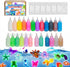 Bonding(12Solid+6Glow+4Sparkling+2Pearlescent) Magic Water Elf Refill Kit for Kids,DIY Glow Magic Elves Refills,Safe