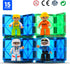 Playmags Large Magnetic Figures Community Set of 15 Pieces, 3” Play People for Building Blocks