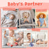 Babygoal Pacifier Clips, 6 Pack Holder for Boys and Girls, Fits Most Pacifier Styles and Baby Toys