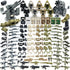 ALEYOOTECHE 350+ PCS Military Weapon Pack Accessories for Swat Team Building Block Toy