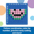 Learning Resources STEM Explorers Pixel Art Challenge, 402 Pieces, STEM Toys for Kids Ages 5+