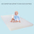 2-Inch 52x27x2 Gel-Infused Memory Foam Mattress Topper for Cribs and Toddler beds, with Added Ventilated Removable