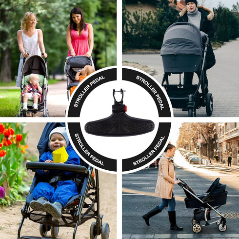 Totority Children's Stroller Accessories, Pushchair Baby Pram Footrest, Stroller Leg Rest Buggy Foot Cushion