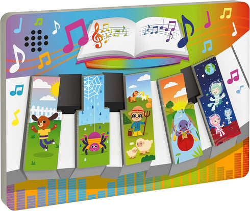 Spin Master Piano Notes Wood Sound Puzzle for Families and Kids Ages 3 and Up