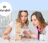 Number 1 in Gadgets 48 Timber Tower Wood Block Stacking Game, Piece Classic Wooden Blocks for Building, Toppling