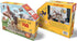 Madd Capp Lil' Pig 100 Piece Jigsaw Puzzle for Ages 5 and Up, Unique Animal-Shaped Border with Fun Facts
