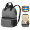 LUXJA Breast Pump Bag with 2 Compartments for Breast Pump and Cooler