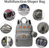 Macleria Backpack, Baby Diaper Bag Large Baby Diaper Bags for Boys Girls, Baby Bag with USB Charging Port