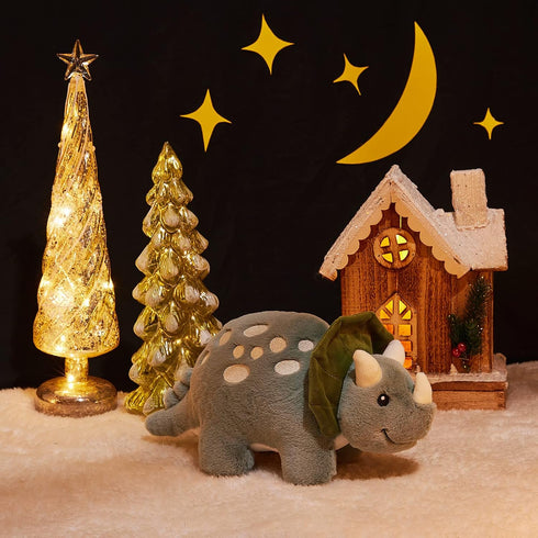 TCBunny 12" Baby Dinosaur Plush Toy, Bedtime Stuffed Animal, Kid's Gifts for Boys, Girls, Birthday, Valentine, Christmas
