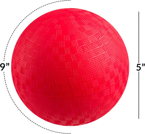 Bedwina Sports Balls for Kids & Toddlers, Pack of 4 Sports Balls Set, Fun Indoor & Outdoor Toys (Hand Pump Included)
