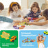 60pc Set 3 PTMR60 PicassoTiles Magnetic Tile Race Car Track STEM Construction Road Kit Building Blocks for Kids