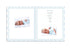 Lil' Peach First 5 Years Baby Memory Book, Chevron Keepsake Journal Scrapbook, 46 Fill In Pages, Gift for New Parents,