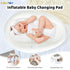 Portable Inflatable Baby Changing Pad, Waterproof & Wipeable Skin-Friendly, Include Storage Bag Easy